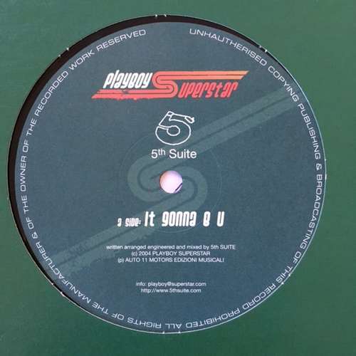 Cover 5th Suite Feat Donna Ellis - It Gonna B U / Splashy Pussy (12) Schallplatten Ankauf