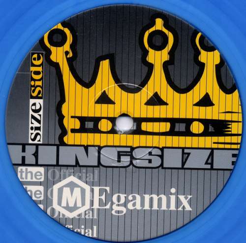 Cover Various - The Official Kingsize Megamix (12, Mixed, Blu) Schallplatten Ankauf