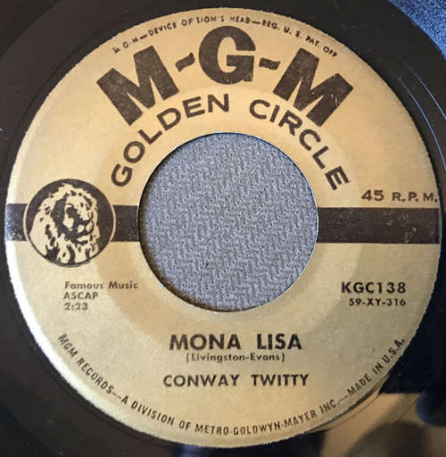 Bild Conway Twitty - Mona Lisa (7, Single) Schallplatten Ankauf