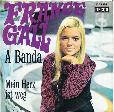 Bild France Gall - A Banda  (7, Single, Ad ) Schallplatten Ankauf