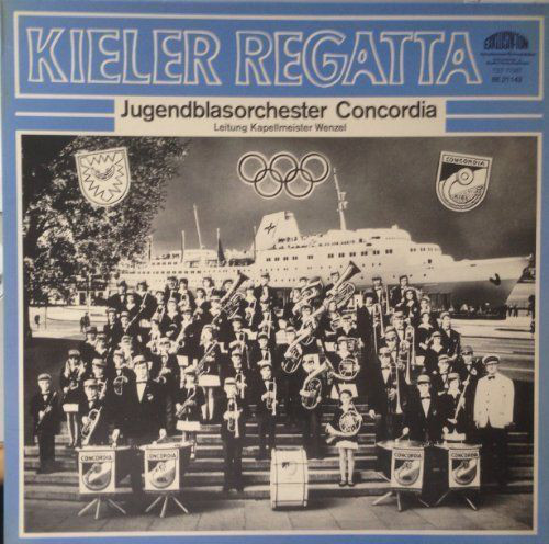Cover Jugendblasorchester Concordia* - Kieler Regatta (LP) Schallplatten Ankauf