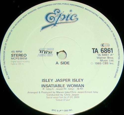 Cover Insatiable Woman Schallplatten Ankauf