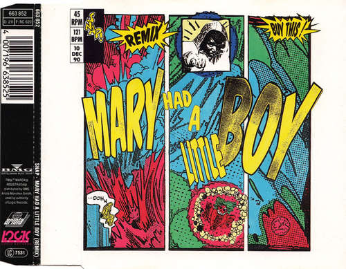 Cover Snap! - Mary Had A Little Boy (Remix) (CD, Maxi) Schallplatten Ankauf