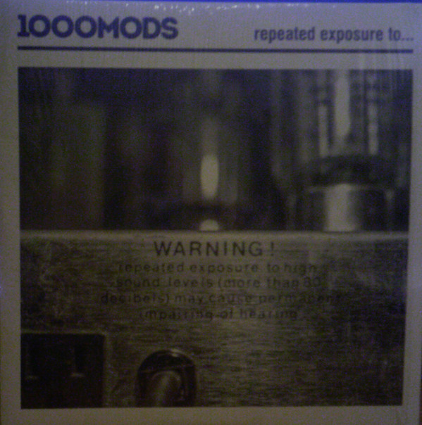 Cover 1000mods - Repeated Exposure To... (LP, Album, RP, 180) Schallplatten Ankauf