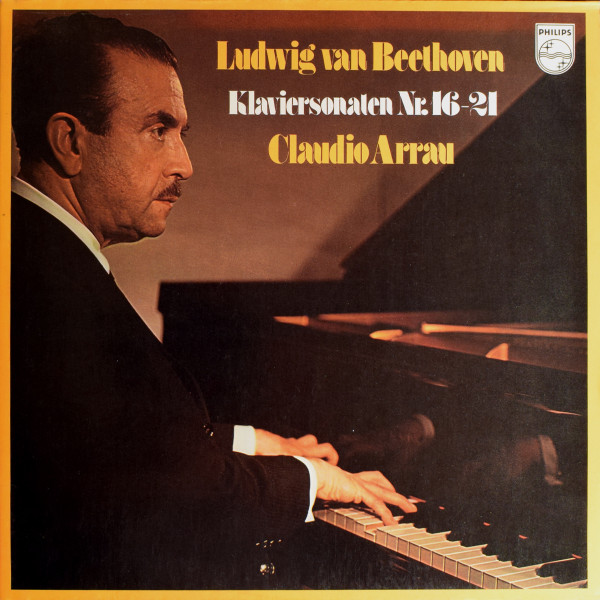 Cover Ludwig van Beethoven, Claudio Arrau - Klaviersonaten Nr. 16-21 (2xLP, Comp, Club) Schallplatten Ankauf