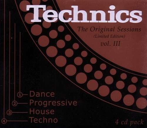 Cover Technics: The Original Sessions Vol. III Schallplatten Ankauf