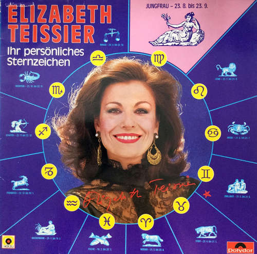 Bild Elizabeth Teissier - Ihr Persönliches Sternzeichen / Jungfrau - 23.8. Bis 23.9 (LP, Club) Schallplatten Ankauf