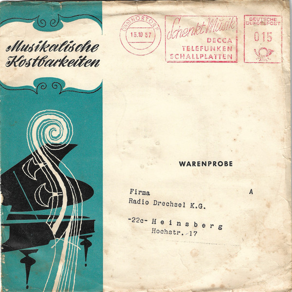 Cover Various - Musikalische Kostbarkeiten (7, Mixed, Promo, Smplr) Schallplatten Ankauf