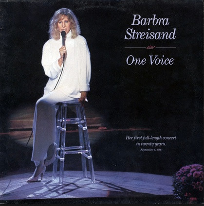 Cover Barbra Streisand - One Voice (LP, Album) Schallplatten Ankauf