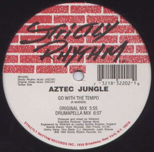 Cover Aztec Jungle - Go With The Tempo (12) Schallplatten Ankauf