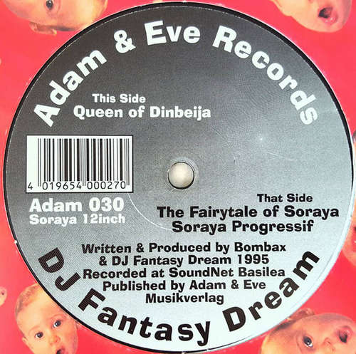 Cover DJ Fantasy Dream - Soraya (12) Schallplatten Ankauf