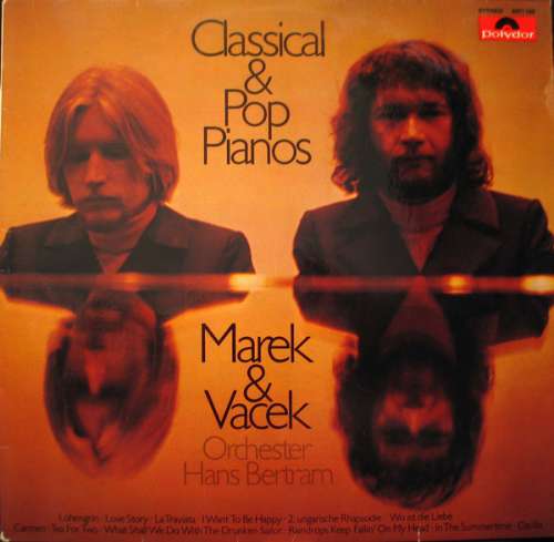 Cover Marek & Vacek, Orchester Hans Bertram - Classical & Pop Pianos (LP) Schallplatten Ankauf