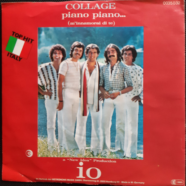 Cover Collage (11) - Piano Piano... (M'Innamorai Di Te) / Io (7, Single) Schallplatten Ankauf