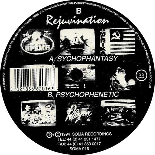Cover Rejuvination - Sychophantasy (12) Schallplatten Ankauf