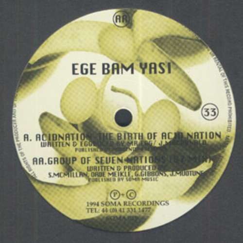 Cover Ege Bam Yasi - Acid Nation - The Birth Of An Acid Nation (12) Schallplatten Ankauf