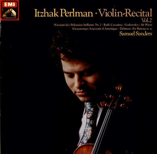 Cover Itzhak Perlman, Samuel Sanders (2) - Violin-Recital Vol. 2 (LP) Schallplatten Ankauf