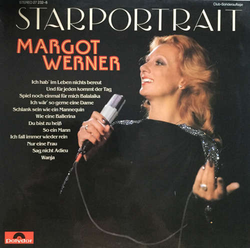 Cover Margot Werner - Starportrait (LP, Comp, Club) Schallplatten Ankauf