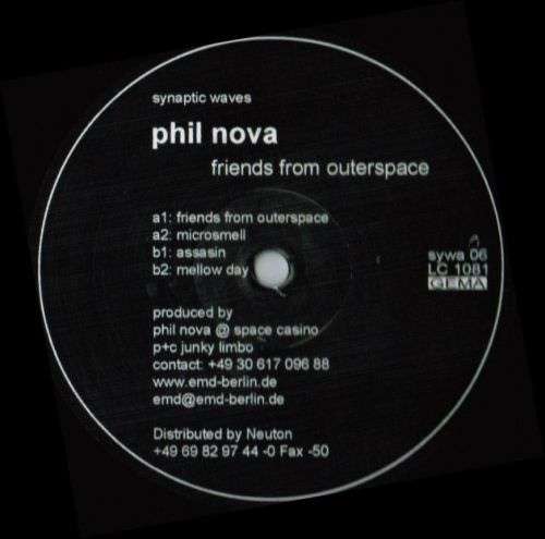 Cover Phil Nova - Friends From Outerspace (12) Schallplatten Ankauf