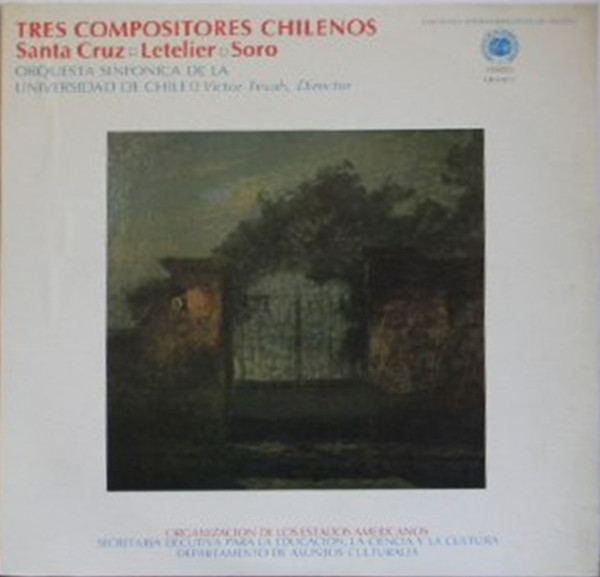 Bild Symphony Orchestra of the University of Chile*, Victor Tevah - Tres Compositores Chilenos (LP, Comp) Schallplatten Ankauf