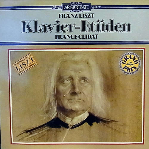 Cover Franz Liszt / France Clidat - Klavier-Etüden (LP, Gat) Schallplatten Ankauf