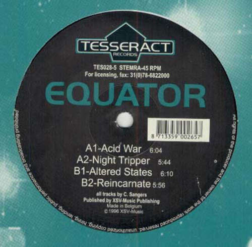 Cover Equator - Acid War (12) Schallplatten Ankauf