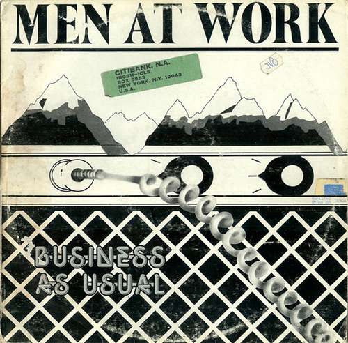 Cover Men At Work - Business As Usual (LP, Album) Schallplatten Ankauf