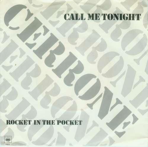 Cover Cerrone - Call Me Tonight (7, Single) Schallplatten Ankauf