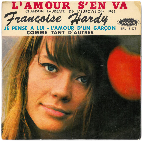 Cover Françoise Hardy - L'amour S'en Va (7, EP) Schallplatten Ankauf