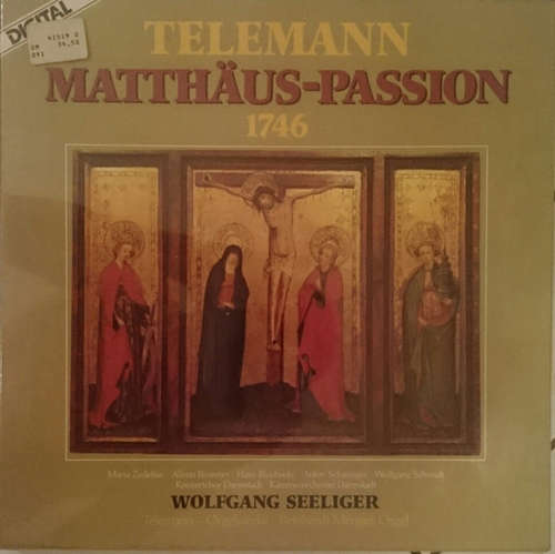 Bild Georg Philipp Telemann - Matthäus-Passion 1746 (2xLP, Club, Dig) Schallplatten Ankauf