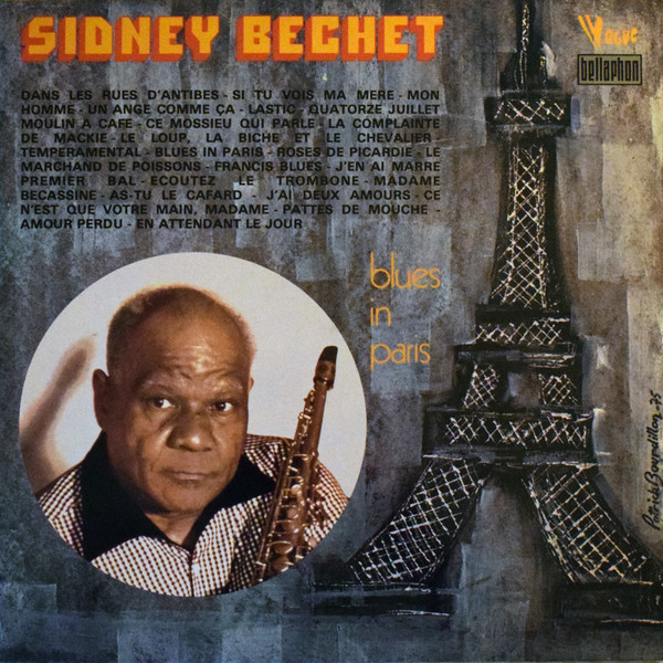 Cover Sidney Bechet - Blues In Paris (2xLP, Comp) Schallplatten Ankauf