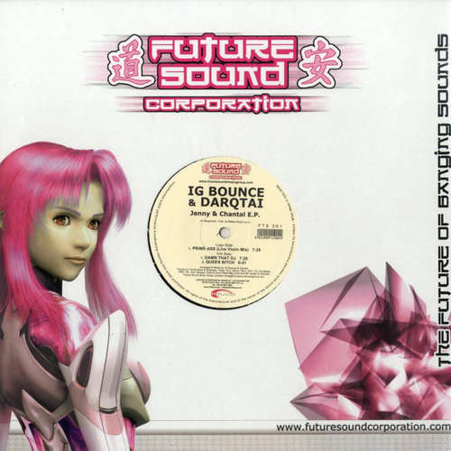 Cover IG Bounce & Darqtai - Jenny & Chantal E.P. (12, EP) Schallplatten Ankauf