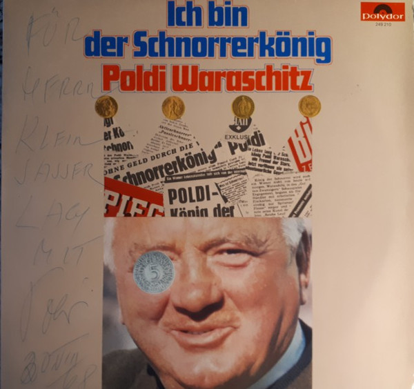 Cover Poldi Waraschitz - Ich Bin Der Schnorrerkönig (LP) Schallplatten Ankauf