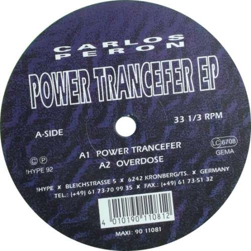Cover Carlos Peron - Power Trancefer EP (12, EP, Cle) Schallplatten Ankauf