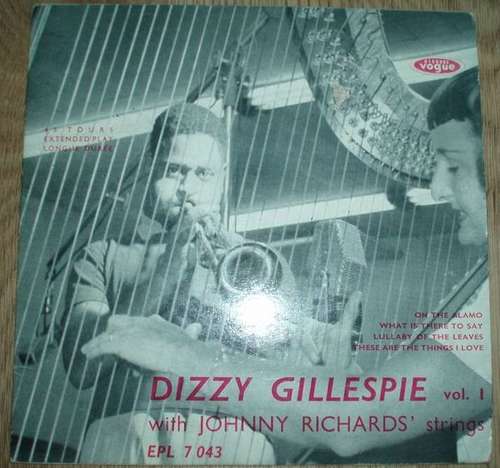 Cover Dizzy Gillespie - Dizzy Gillespie With Johnny Richards' Strings Vol 1 (7, EP) Schallplatten Ankauf