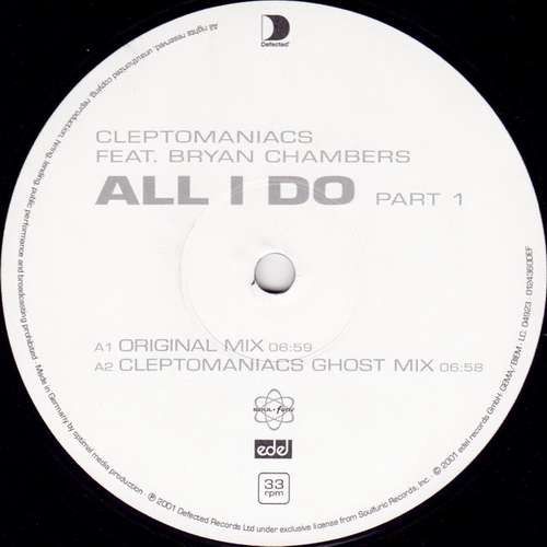Cover Cleptomaniacs - All I Do (Part 1) (12, Maxi) Schallplatten Ankauf