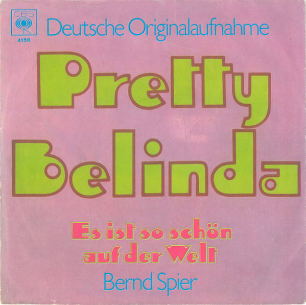 Bild Bernd Spier - Pretty Belinda (7, Single) Schallplatten Ankauf