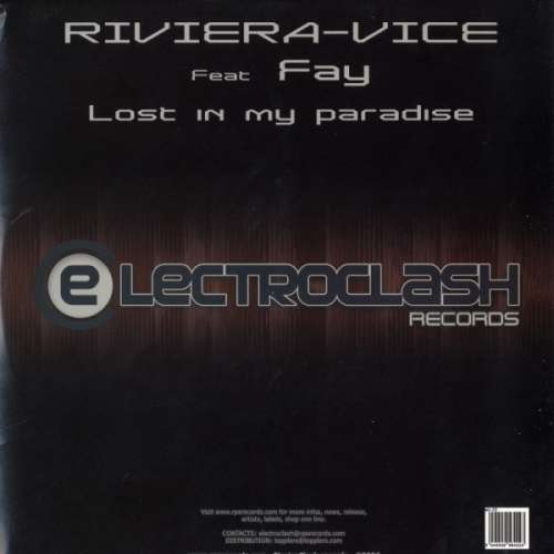 Cover Riviera-Vice Feat Fay* - Lost In My Paradise (12) Schallplatten Ankauf