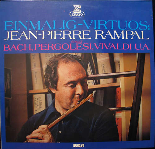 Bild Jean-Pierre Rampal Spielt Bach*, Pergolesi*, Vivaldi* - Einmalig-Virtuos: Jean-Pierre Rampal Spielt Bach, Pergolesi, Vivaldi U.A. (LP) Schallplatten Ankauf