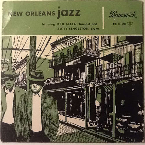 Cover Various - New Orleans Jazz (7, EP, Comp, Mono) Schallplatten Ankauf