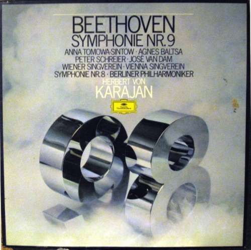Cover Ludwig van Beethoven / Herbert von Karajan, Orchestre Philharmonique De Berlin* - Symphonie No. 8 En Fa Majeur, Op. 93 - Symphonie No. 9 En Ré Mineur, Op. 125 (2xLP + Box) Schallplatten Ankauf