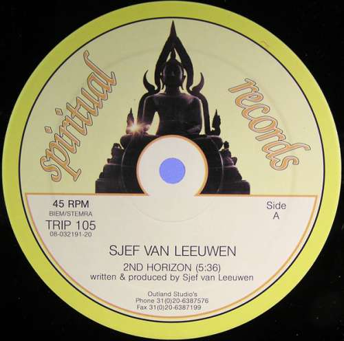 Cover Sjef Van Leeuwen - 2nd Horizon (12) Schallplatten Ankauf