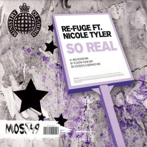 Cover Re-Fuge Ft. Nicole Tyler - So Real (12) Schallplatten Ankauf