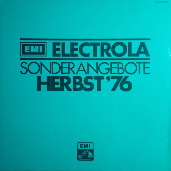 Cover Various - EMI Electrola Sonderangebote Herbst '76 (2xLP, Comp, Quad) Schallplatten Ankauf