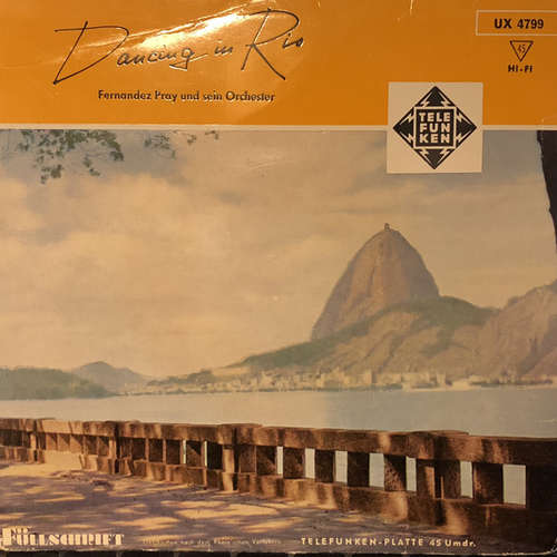 Cover Fernandez Pray Und Sein Orchester - Dancing In Rio (7, EP, Mono) Schallplatten Ankauf