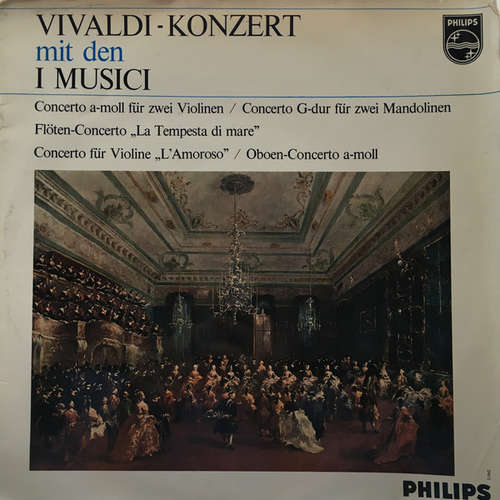 Cover Vivaldi* - I Musici - Vivaldi-Konzert Mit Den I Musici (LP, Album) Schallplatten Ankauf