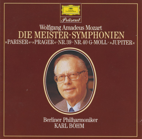 Cover Wolfgang Amadeus Mozart - Die Meister-Symphonien Nr. 31, 38, 39, 40, 41 (2xCD, Comp) Schallplatten Ankauf