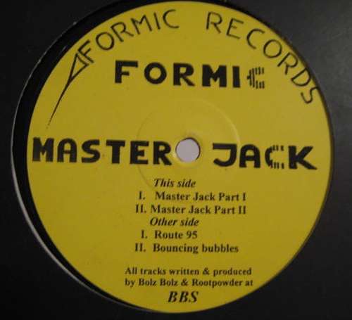 Cover Formic (2) - Master Jack (12) Schallplatten Ankauf