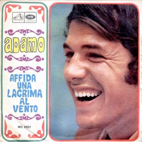 Cover Adamo - Affida Una Lacrima Al Vento (7) Schallplatten Ankauf