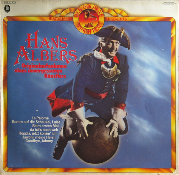Cover Hans Albers - Originalaufnahmen Eines Unvergessenen Künstlers (LP, Comp, Mono) Schallplatten Ankauf