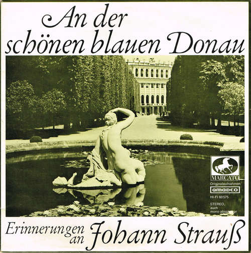Cover Die Wiener Symphoniker* - An Der Schönen Blauen Donau - Erinnerungen An Johann Strauß (10) Schallplatten Ankauf